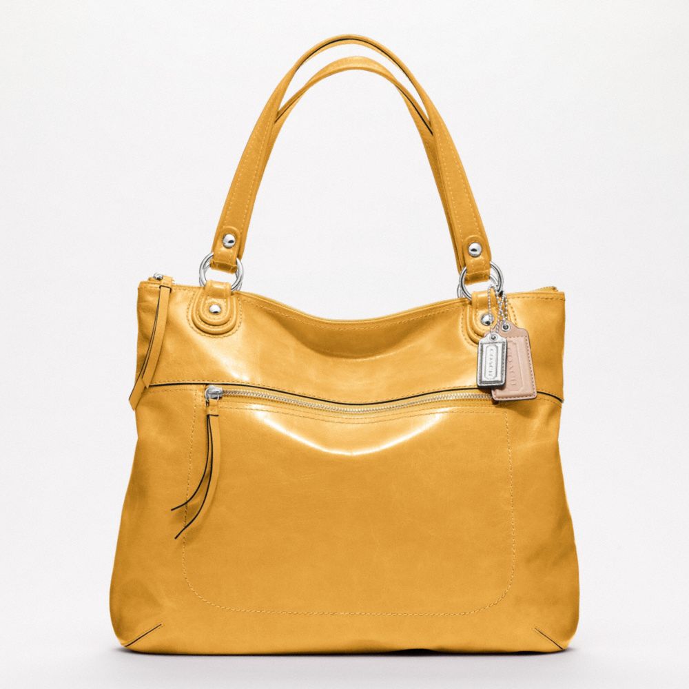 POPPY LEATHER GLAM TOTE