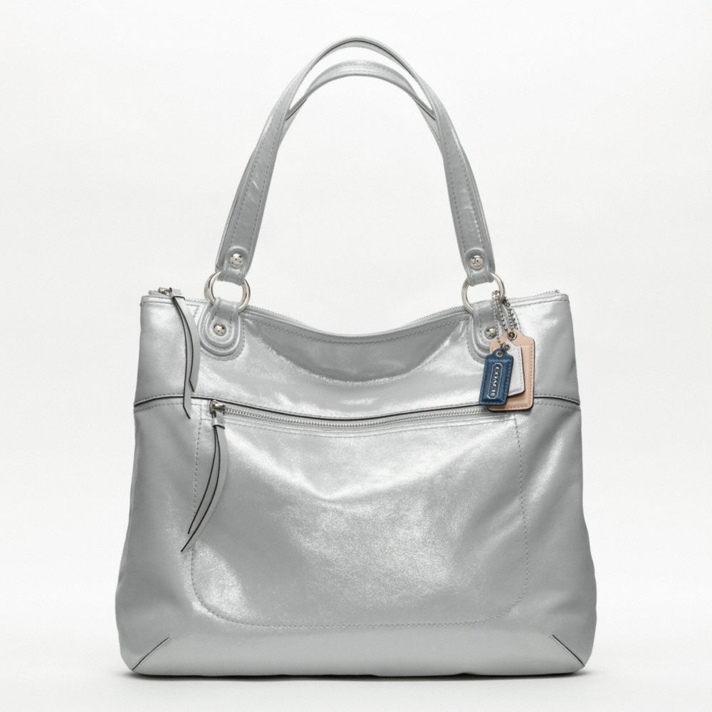 POPPY LEATHER GLAM TOTE