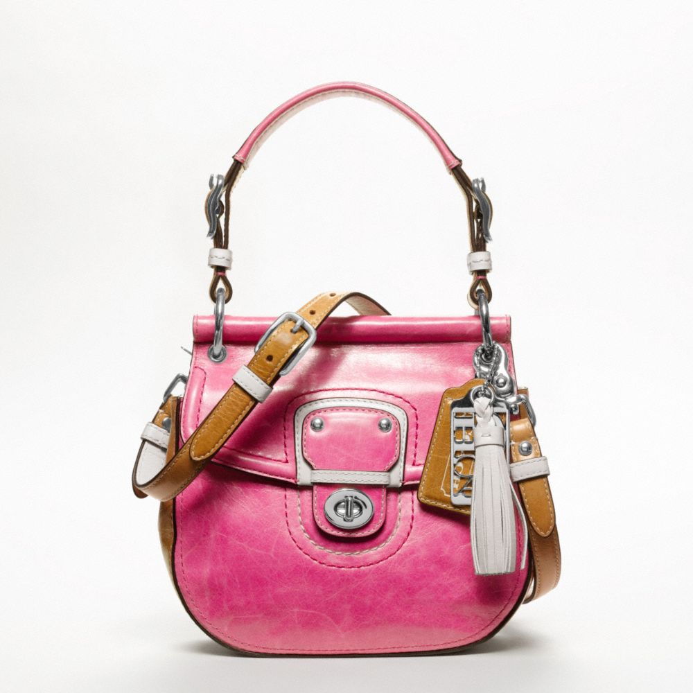 LEATHER COLORBLOCK SMALL NEW WILLIS