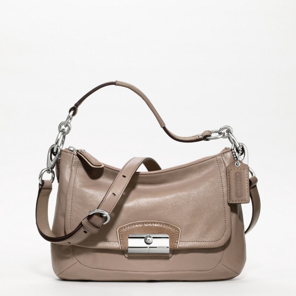 KRISTIN LEATHER CROSSBODY