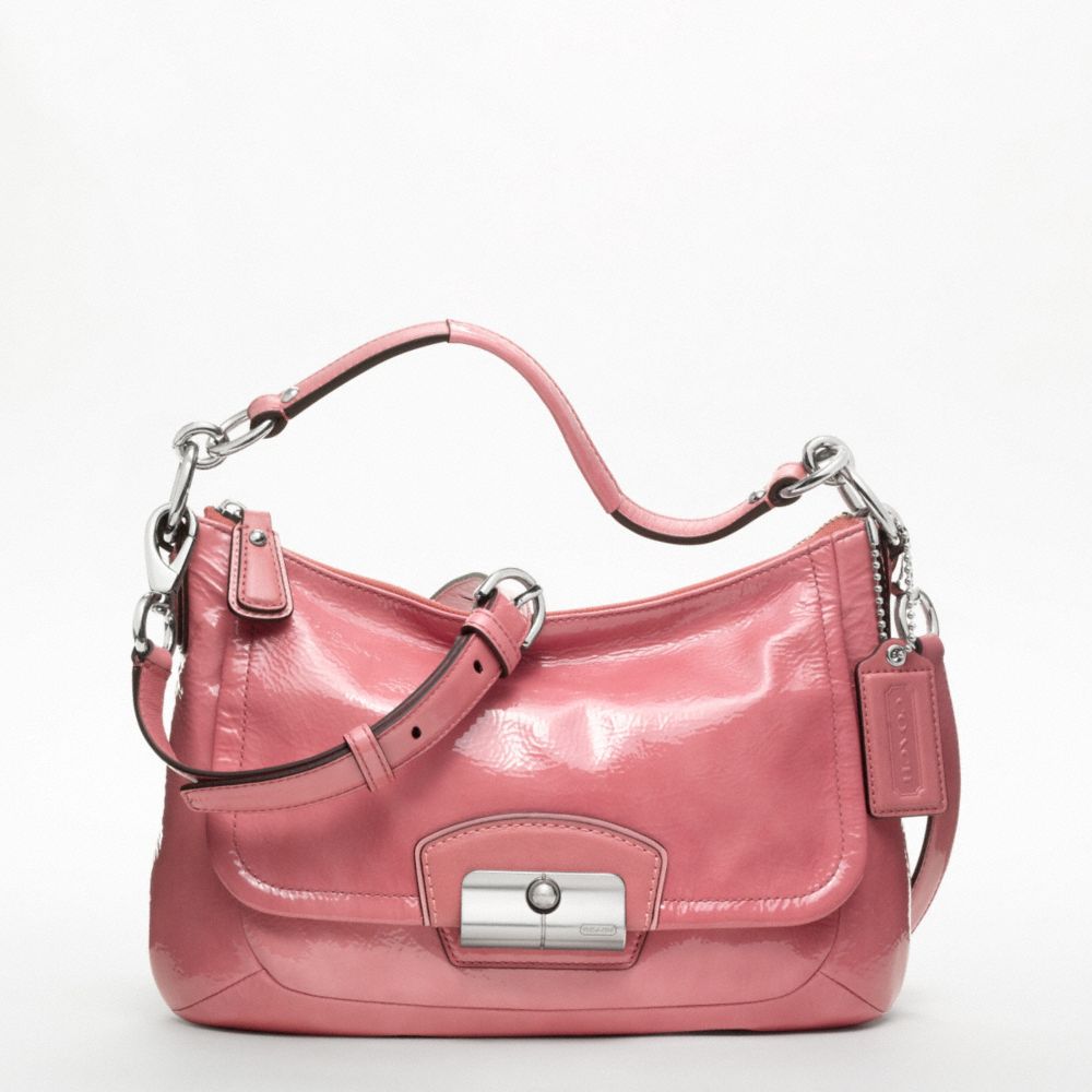 KRISTIN PATENT LEATHER CROSSBODY
