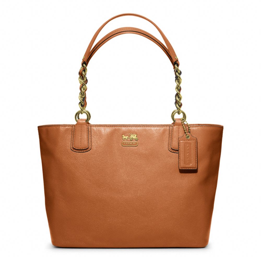 ... asked Does the madison tote have feet or metal studs on the bottom