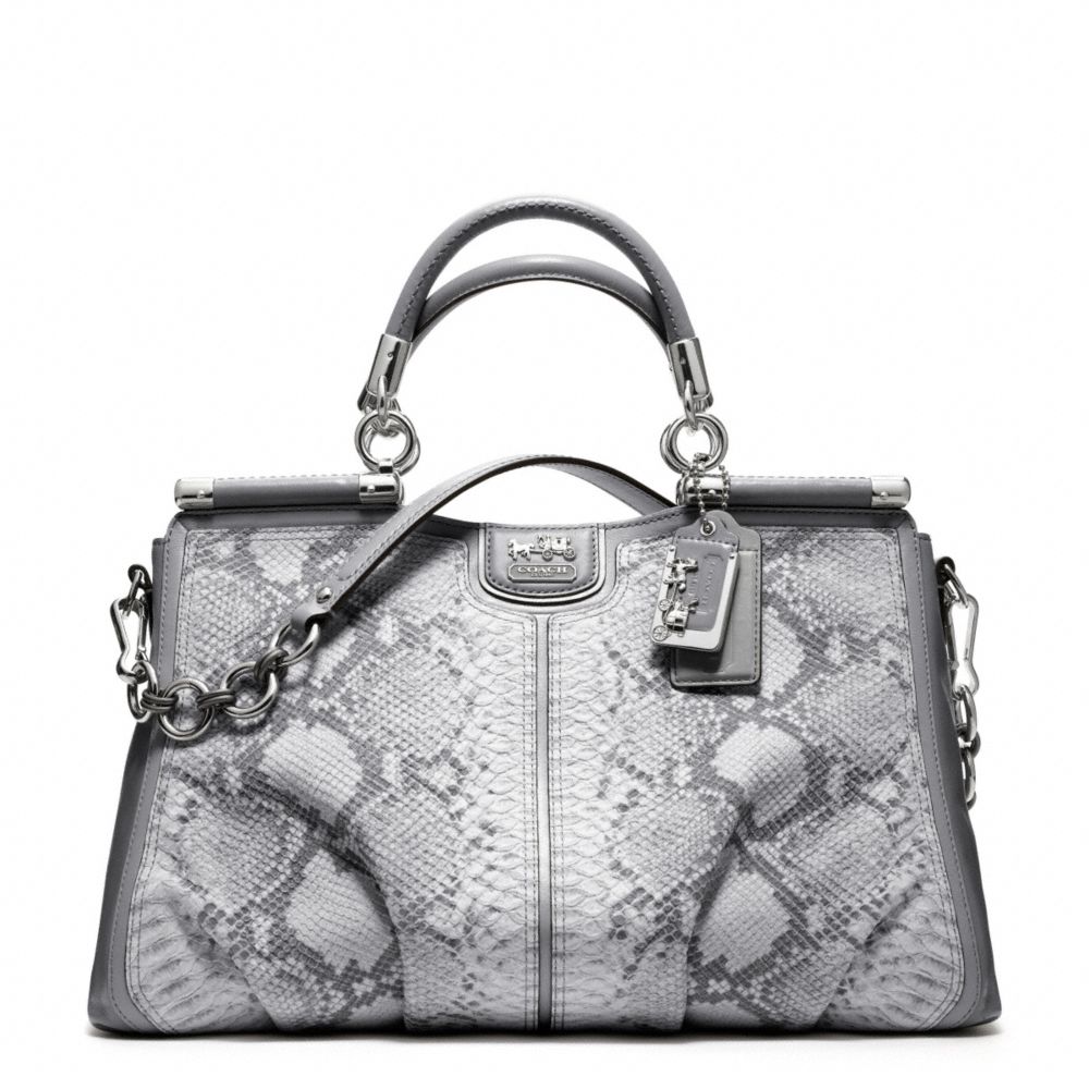 MADISON PINNACLE EMBOSSED PYTHON CAROLINE