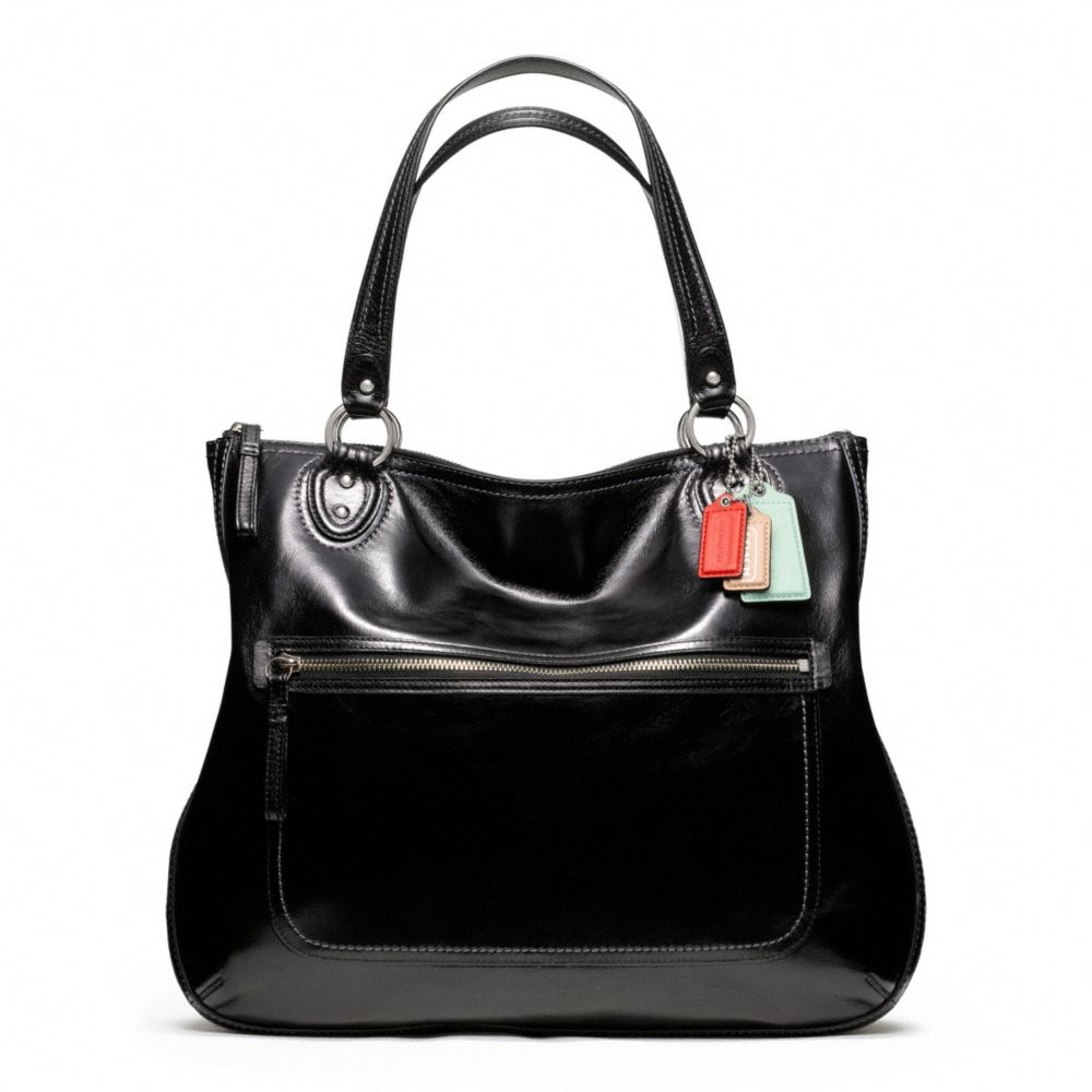 POPPY LEATHER HALLIE TOTE