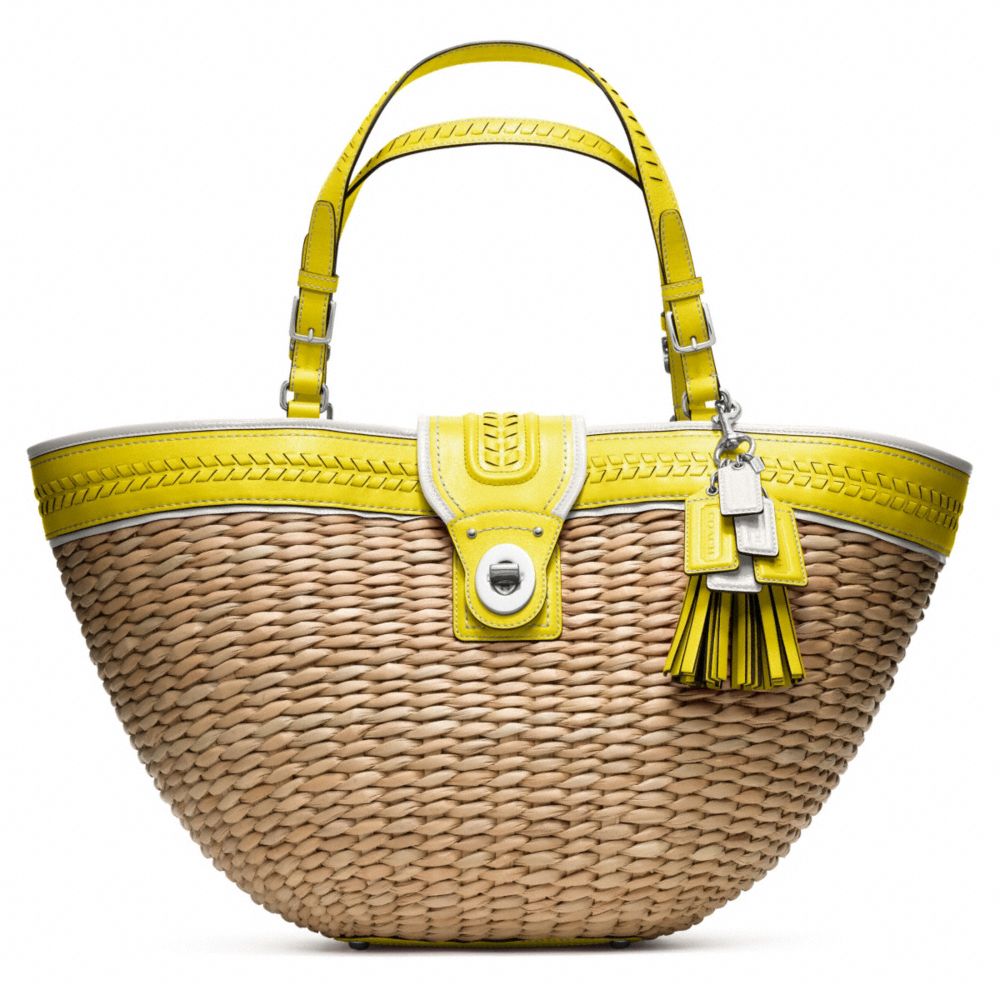 STRAW EDITORIAL XL TOTE