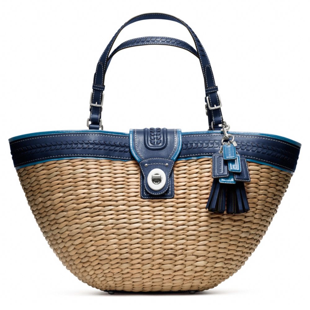 STRAW EDITORIAL XL TOTE