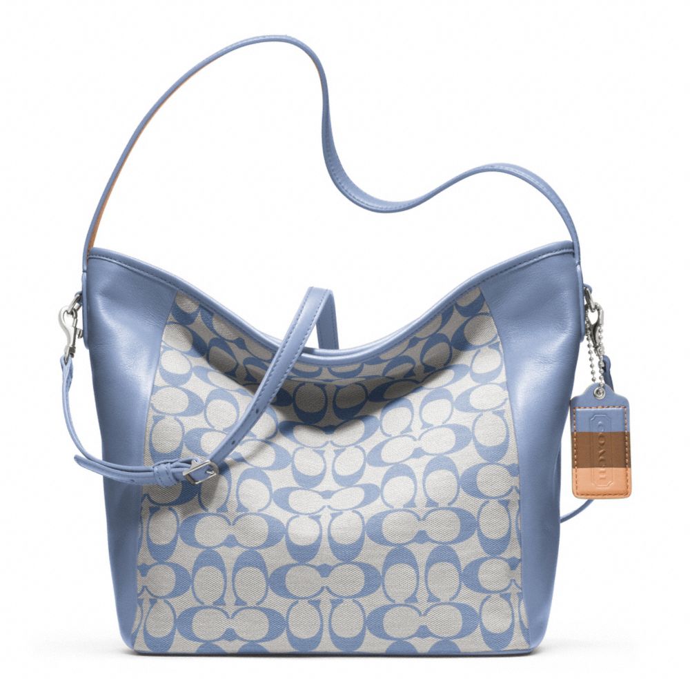 LEGACY WEEKEND PRINTED SIGNATURE SHOULDER BAG