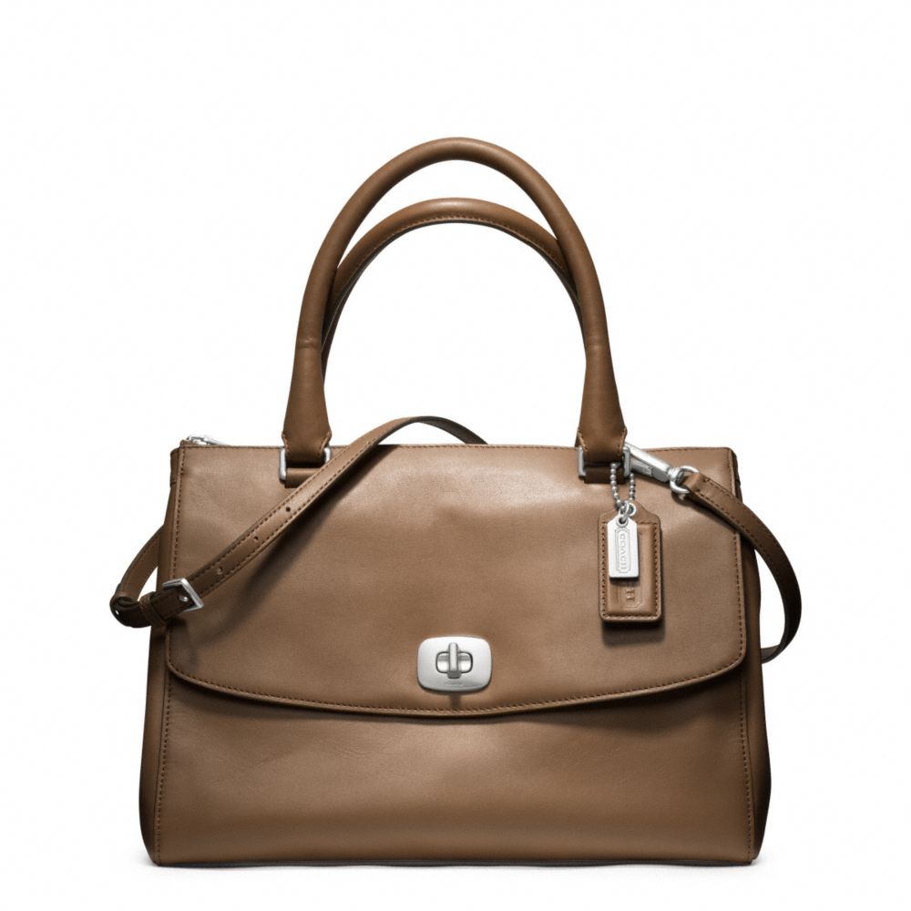 LEGACY PINNACLE LEATHER HARPER SATCHEL