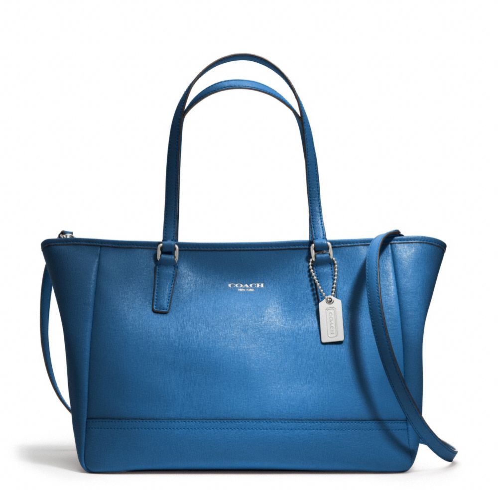 SAFFIANO CROSSBODY CITY TOTE