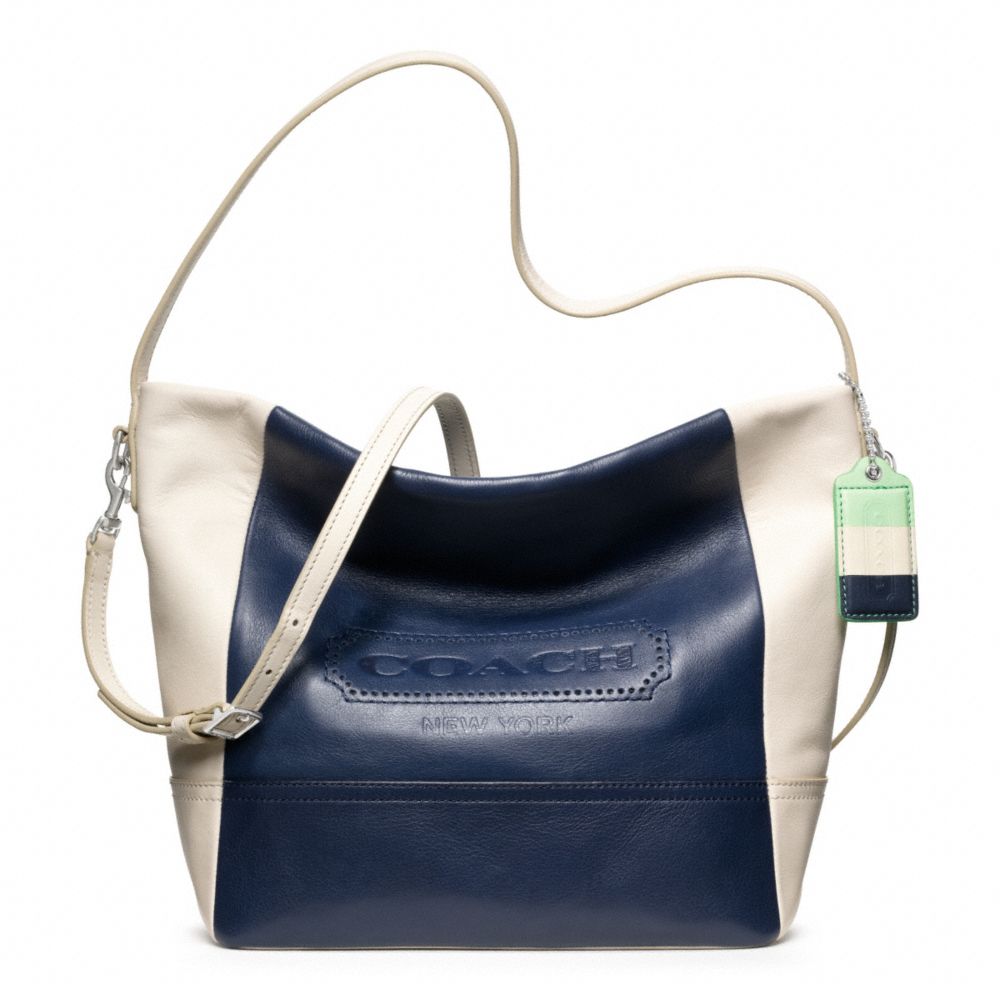 LEGACY WEEKEND COLORBLOCK LEATHER SHOULDER BAG
