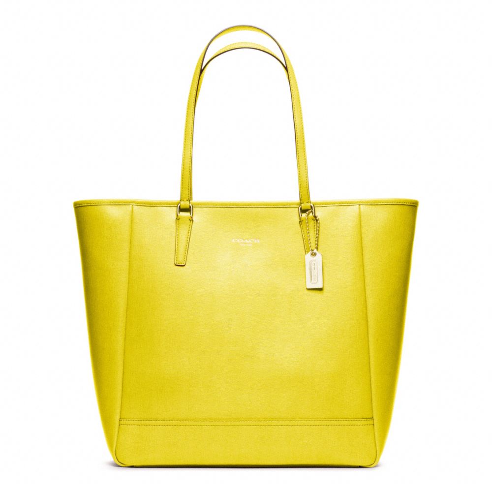 SAFFIANO NORTH/SOUTH CITY TOTE