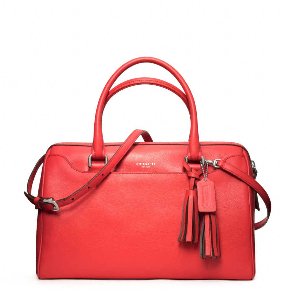Legacy Leather Haley Satchel With Strap