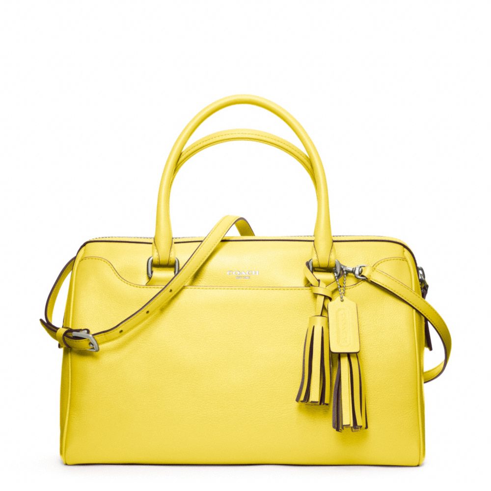 Legacy Leather Haley Satchel With Strap