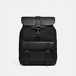 COACH Bleecker Backpack - BLACK COPPER/BLACK - 29523