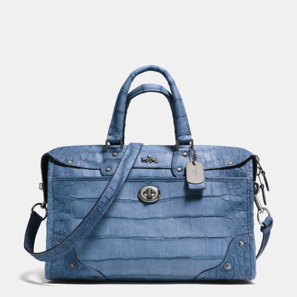 coach satchels denim