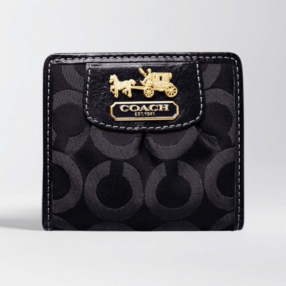 Madison Op Art Small Wallet $98.00