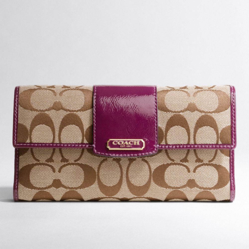 PENELOPE SIGNATURE CHECKBOOK WALLET $238.00