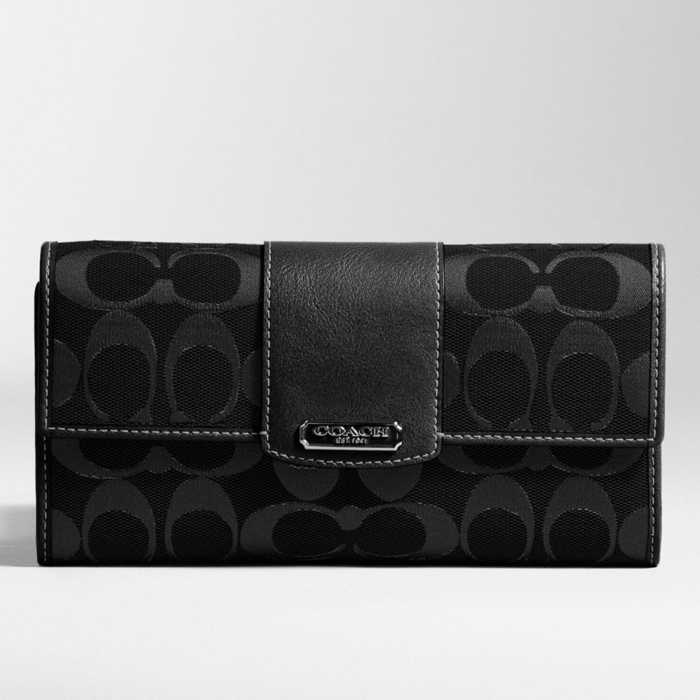 PENELOPE SIGNATURE CHECKBOOK WALLET $238.00