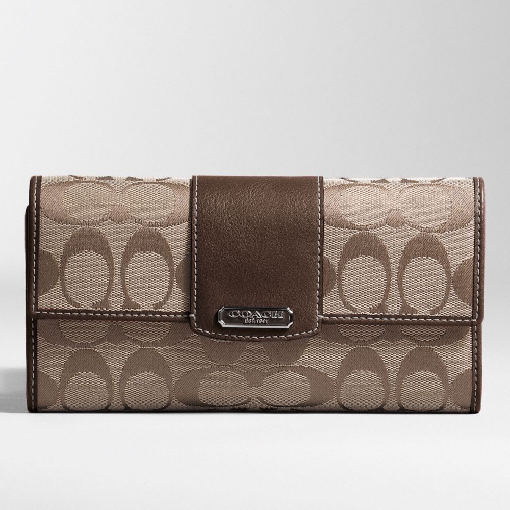 PENELOPE SIGNATURE CHECKBOOK WALLET $238.00