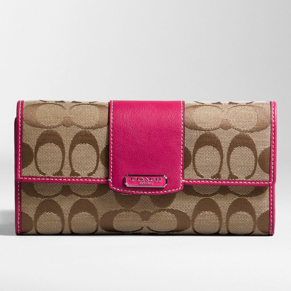 PENELOPE SIGNATURE CHECKBOOK WALLET $238.00