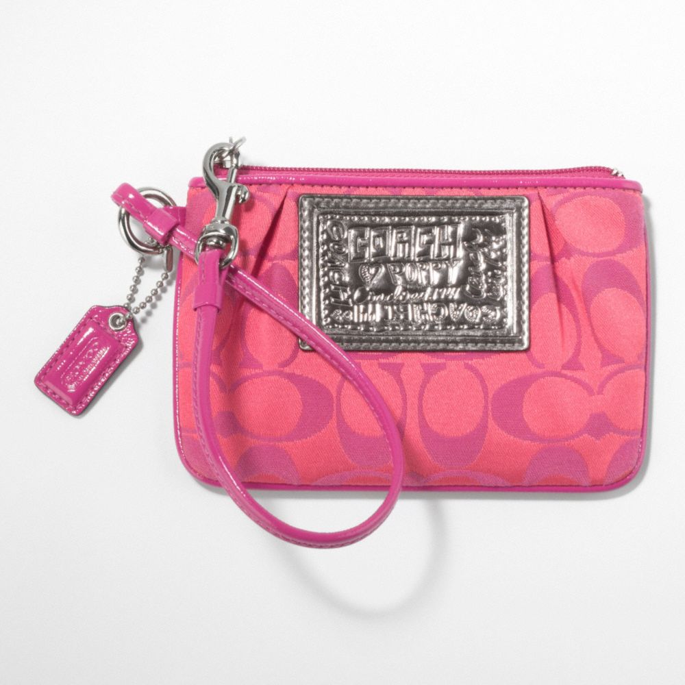 Poppy Signature Wristlet $48.00