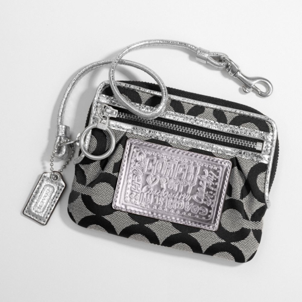 Poppy Op Art Small Wallet $78.00