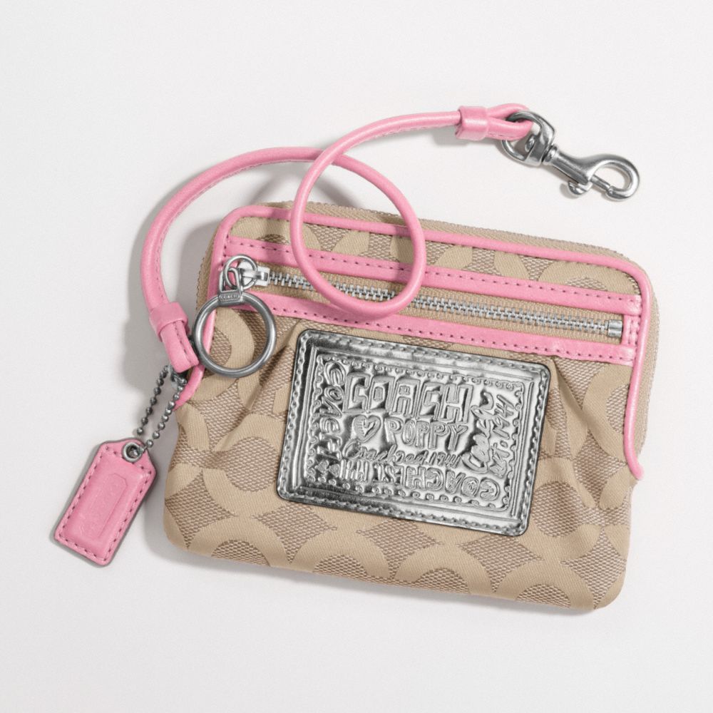 Poppy Op Art Small Wallet $78.00