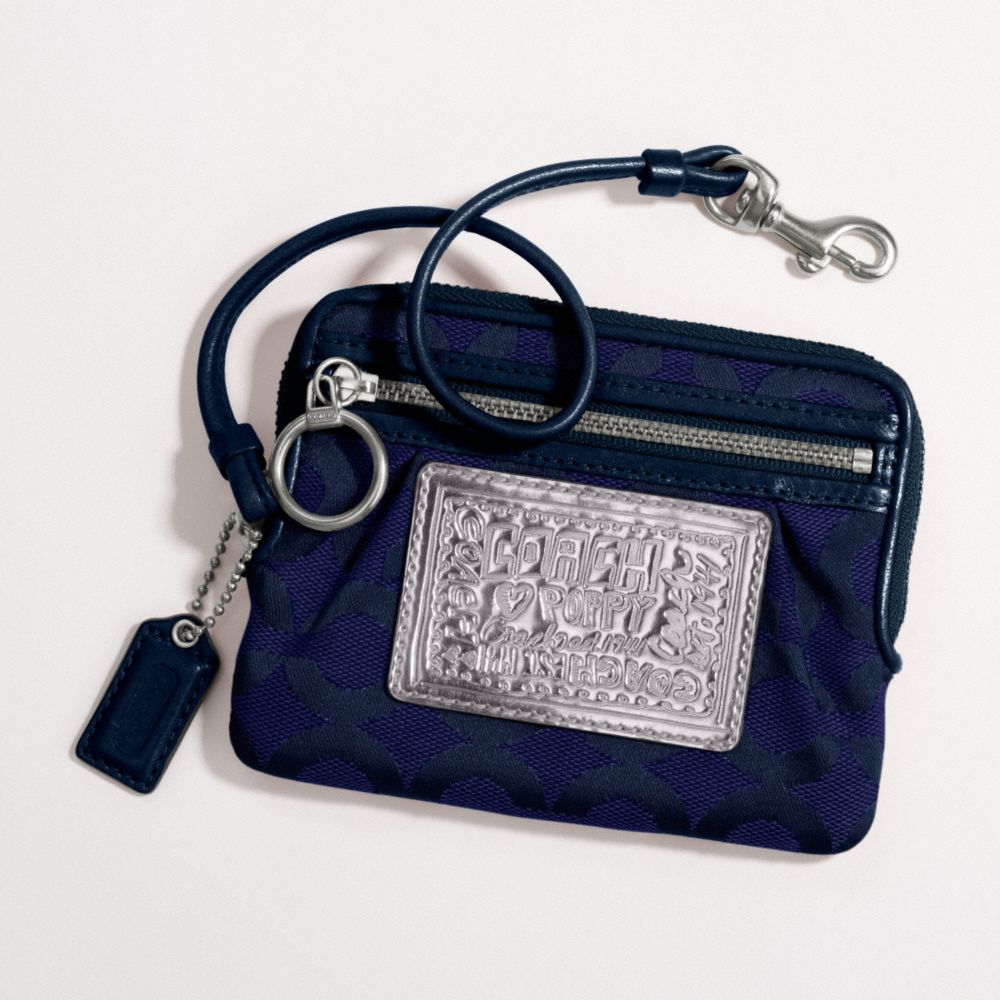 Poppy Op Art Small Wallet $78.00