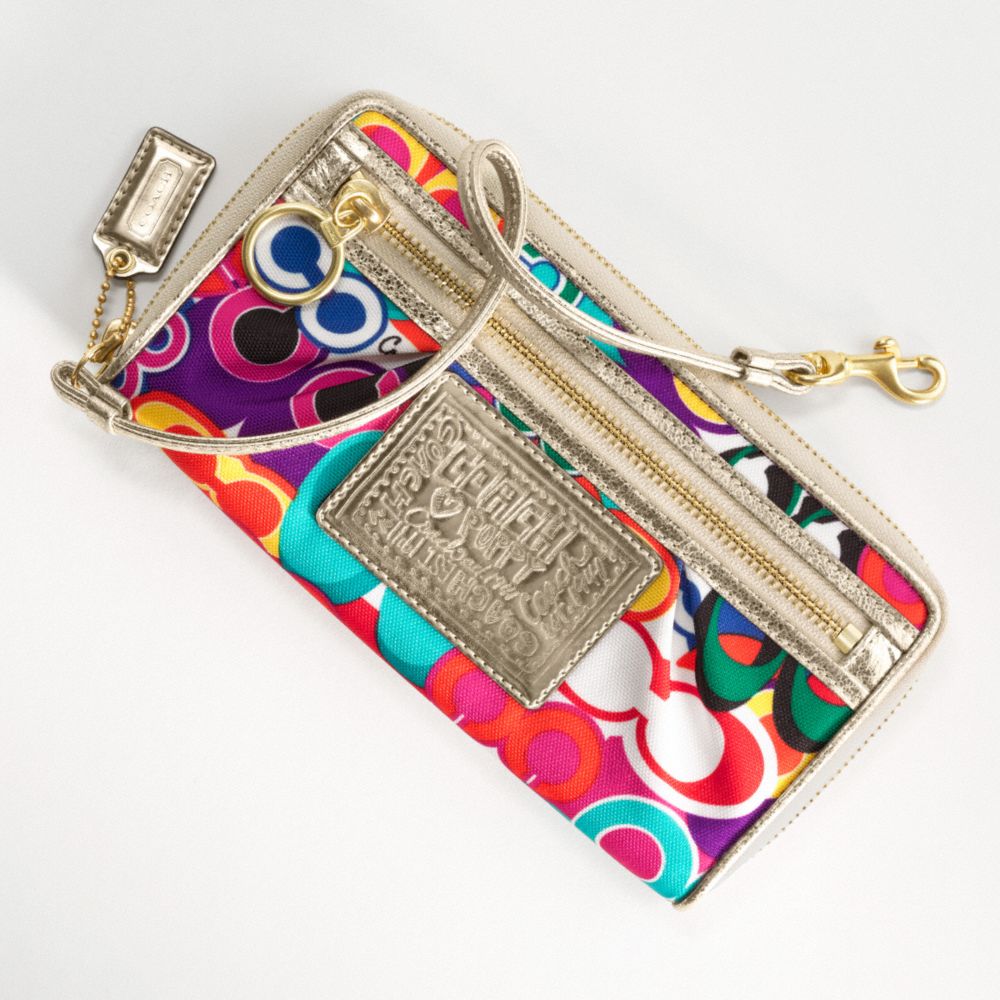 Pop C Zip-Around Wallet $158.00