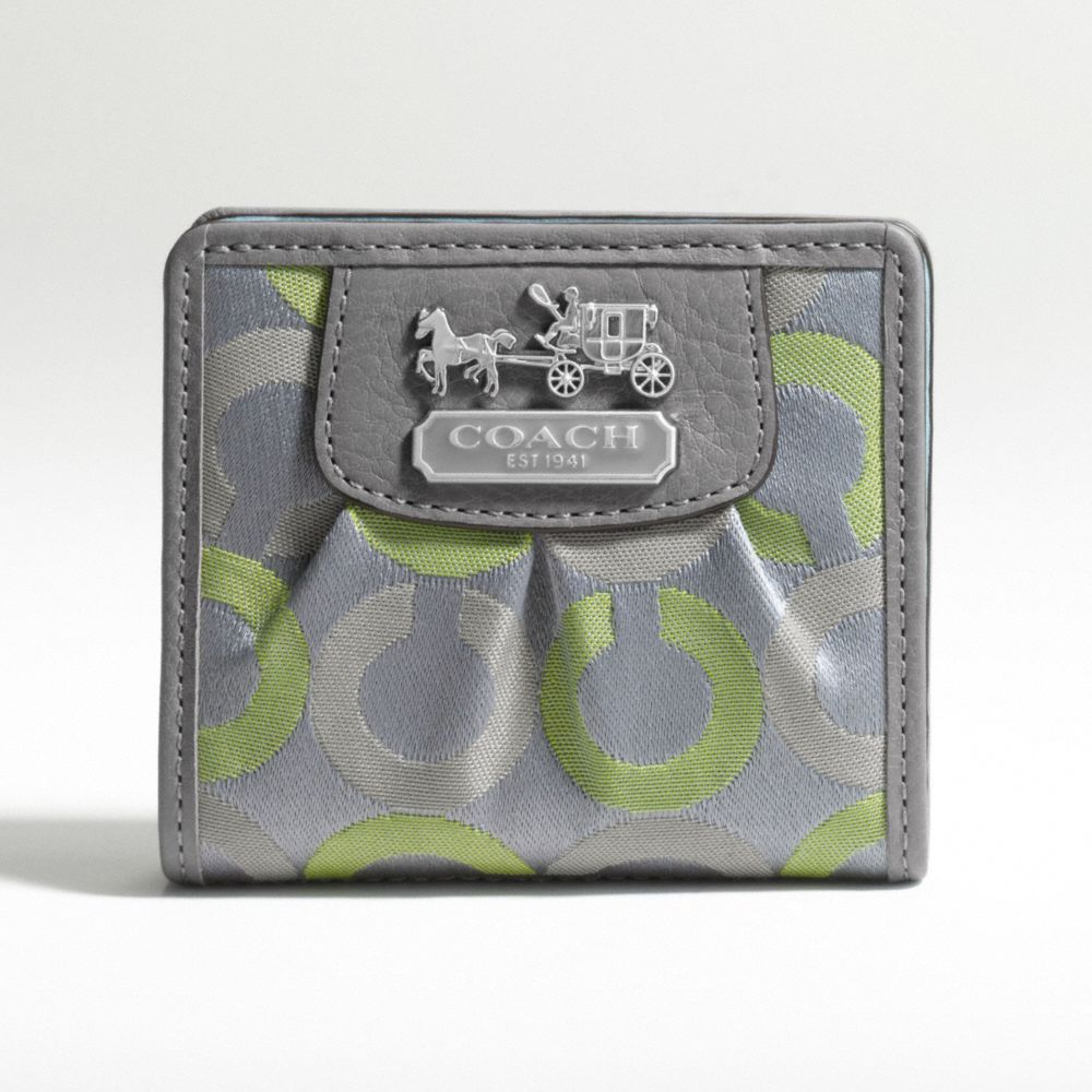 MADISON OP ART SMALL WALLET $98.00