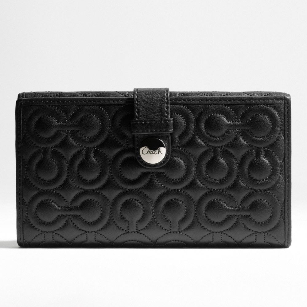 Gramercy Embossed Leather Continental Wallet $238.00