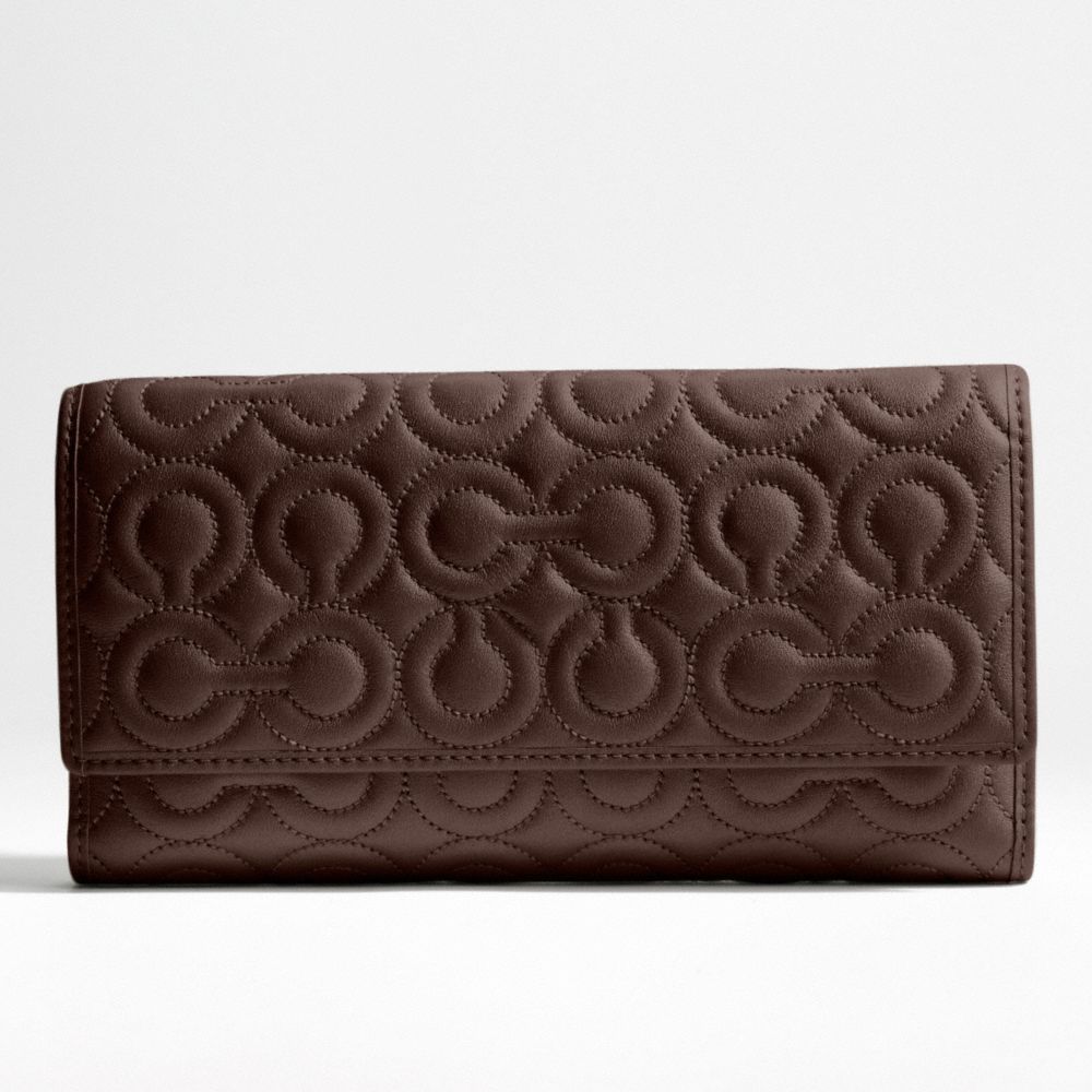 Gramercy Leather Checkbook Wallet $218.00