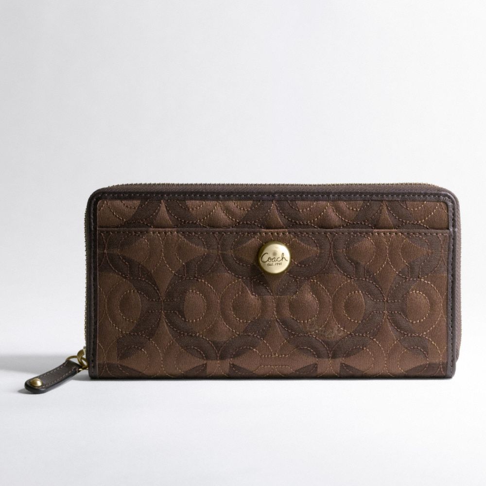 Gramercy Op Art Zip Around Wallet $188.00