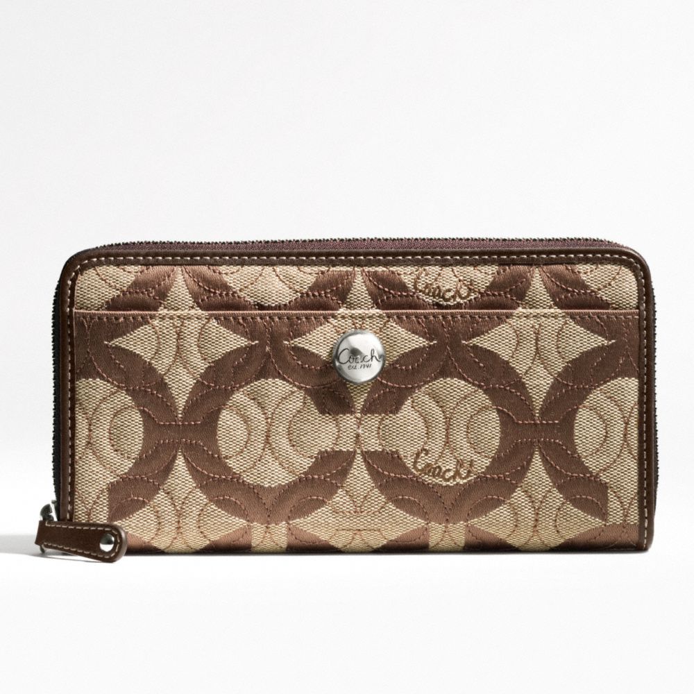 Gramercy Op Art Zip Around Wallet $188.00