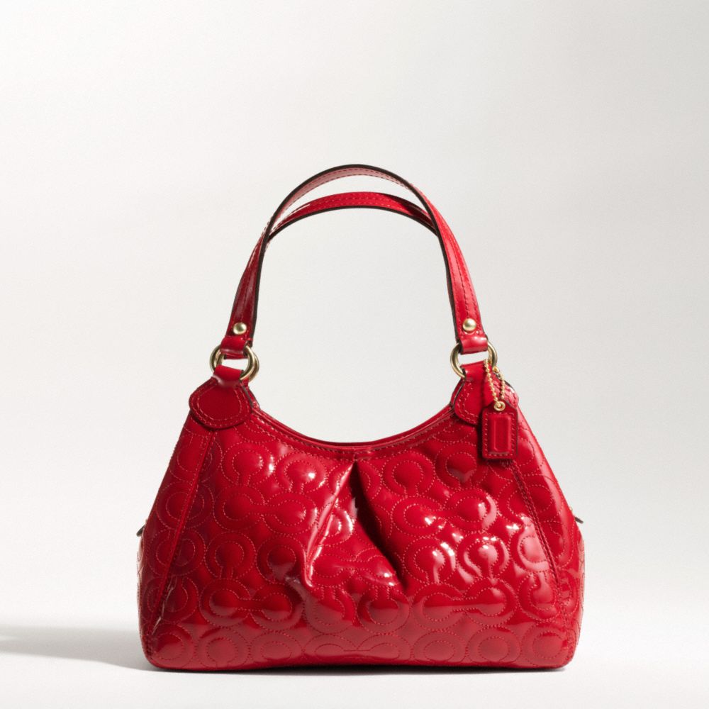 Gramercy Embossed Patent Pouch $198.00