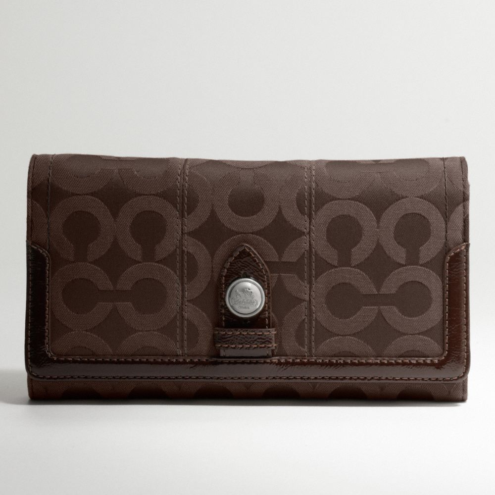 Tribeca Op Art Checkbook Wallet $198.00