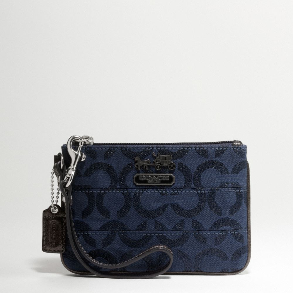 Tribeca Op Art Lurex Wristlet $48.00