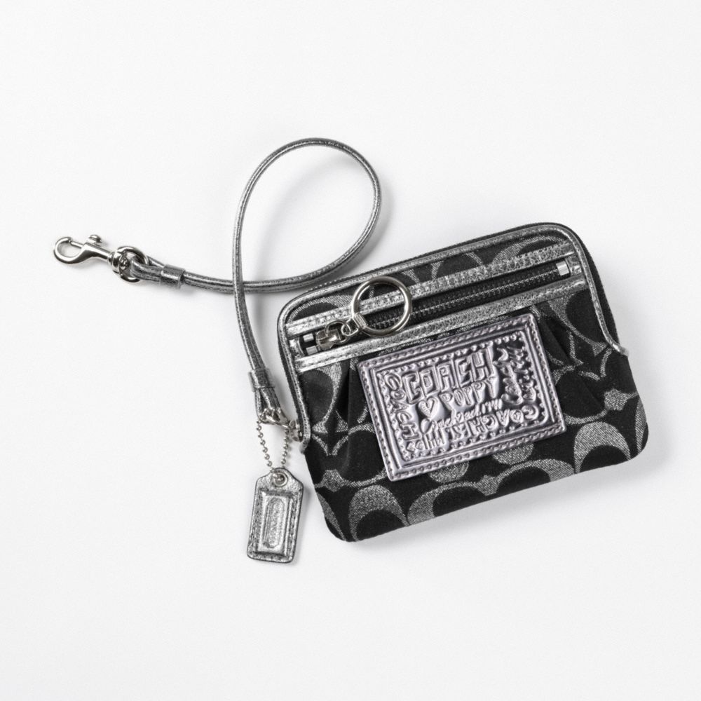 POPPY SIGNATURE LUREX SMALL WALLET $78.00