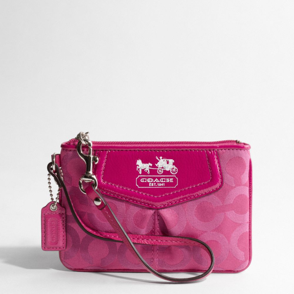 MADISON OP ART SATEEN WRISTLET $48.00