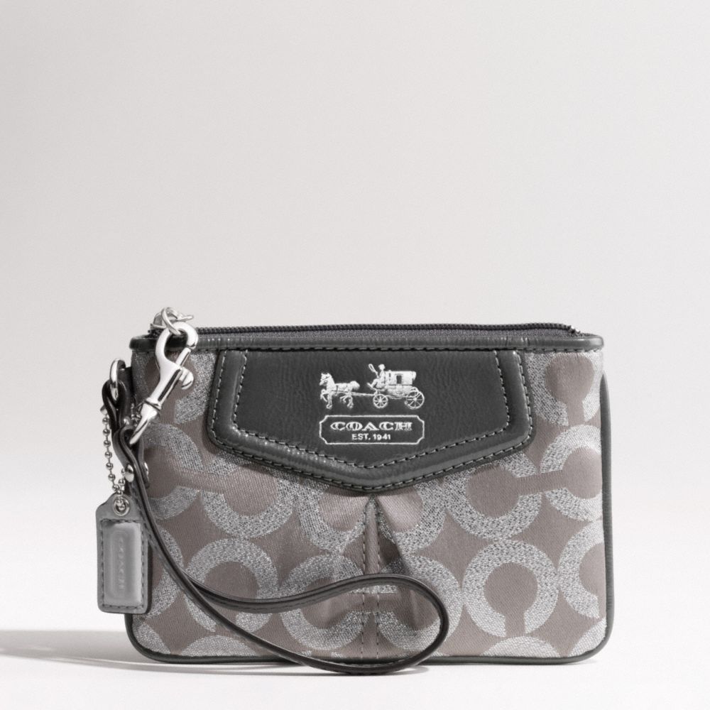 MADISON OP ART SATEEN WRISTLET $48.00