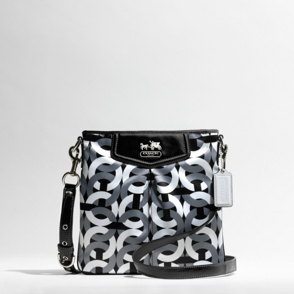MADISON OP ART CHAINLINK CROSSBODY $178.00