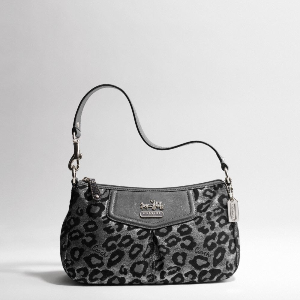 Madison Ocelot Top Handle Pouch $158.00