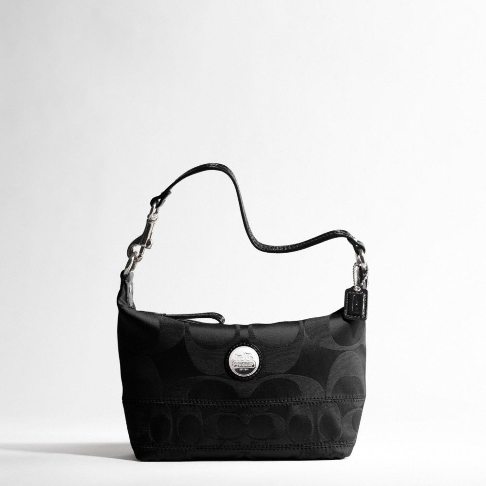 ALEX SIGNATURE TOP HANDLE POUCH $128.00