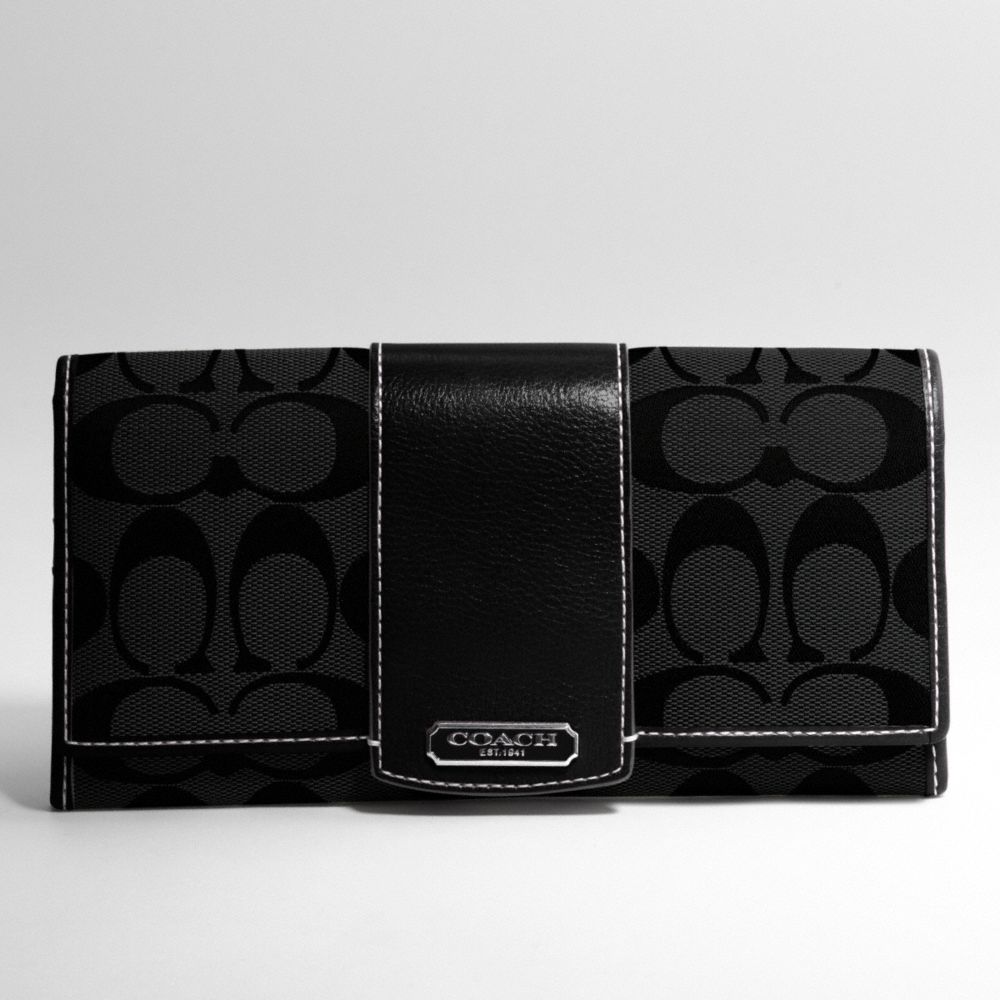 PENELOPE SIGNATURE SLIM ENVELOPE WALLET $198.00