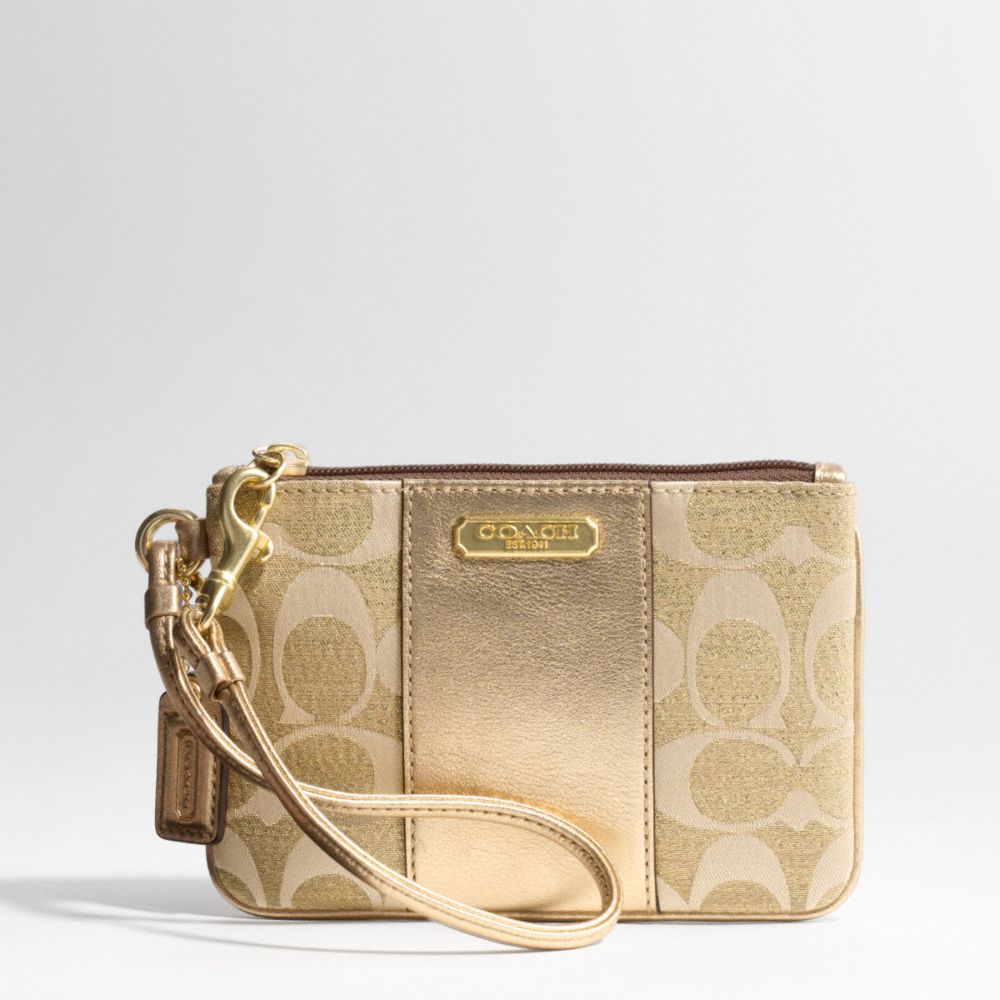 PENELOPE SIGNATURE LUREX WRISTLET $48.00