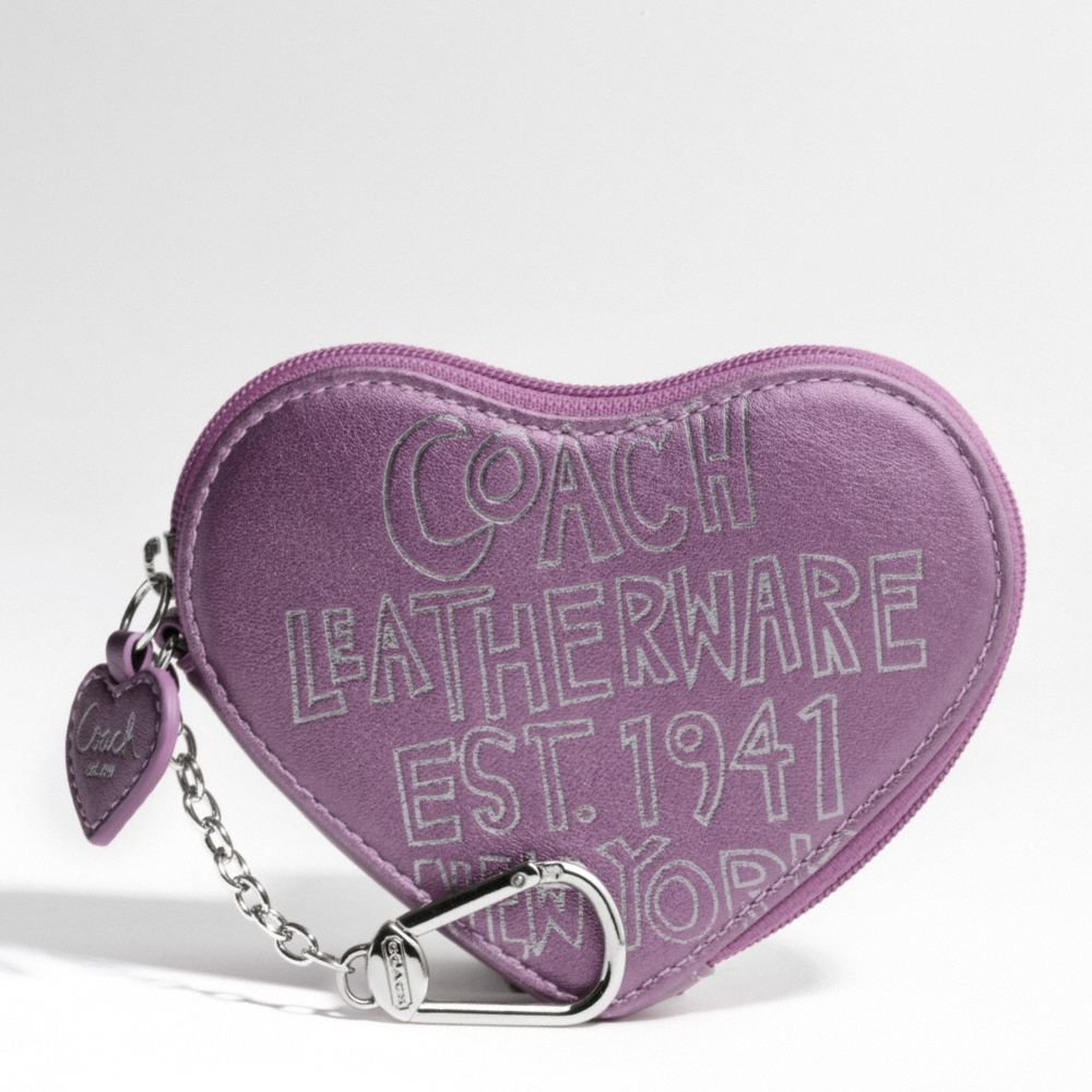 JEWEL HEART COIN PURSE $48.00