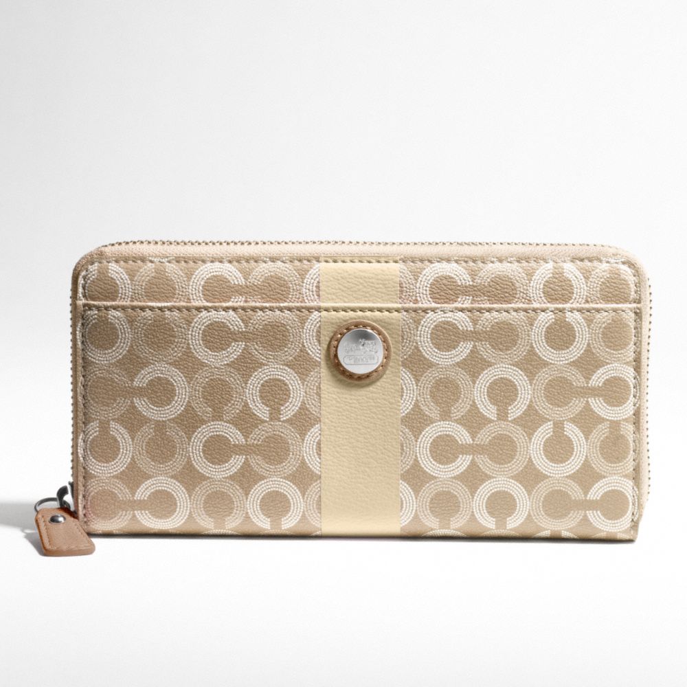 WAVERLY ZIP AROUND WALLET $188.00