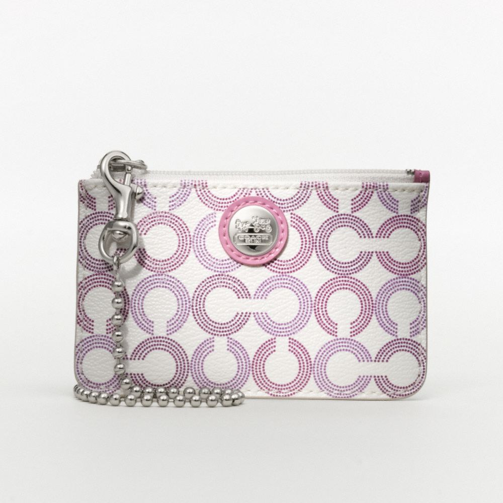 WAVERLY COATED CANVAS ID SKINNY