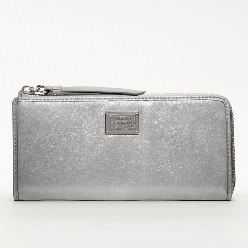 POPPY LEATHER SLIM ZIP