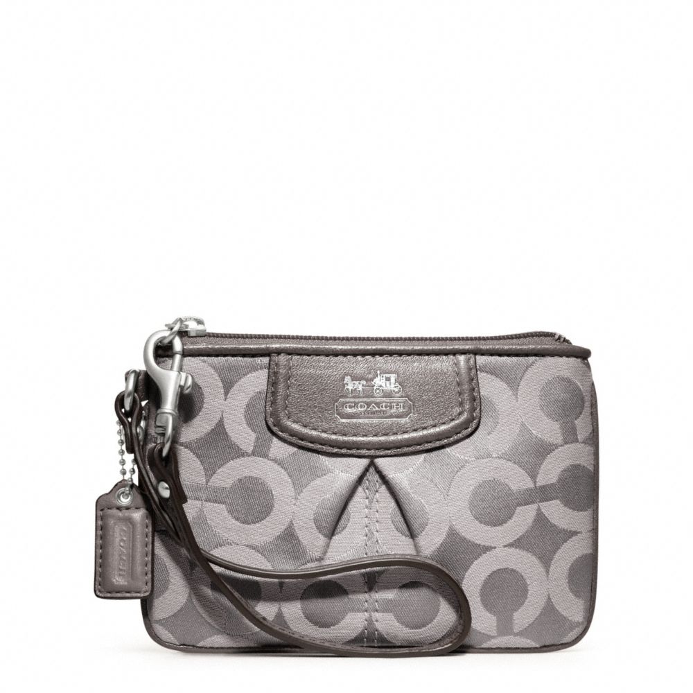 MADISON OP ART SATEEN SMALL WRISTLET